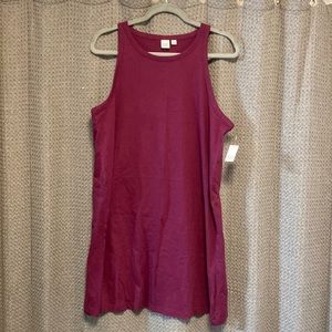 NWT Gap tank dress size large